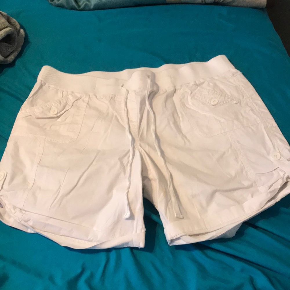 White shorts